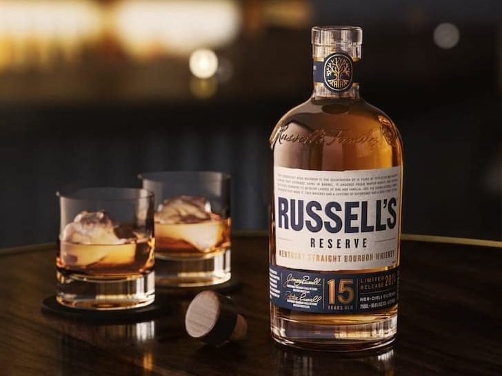Russell's Reserve Kentucky Straight Bourbon Whiskey 15 Years Old